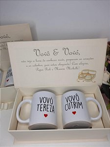 Kit Batismo - Caixa com Caneca