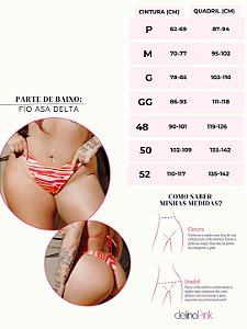Parte de baixo fio asa delta lycra path