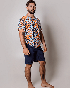 Pijama Masculino Adulto Surf