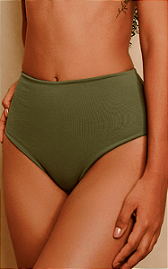 Parte de baixo fio hot pant lycra verde