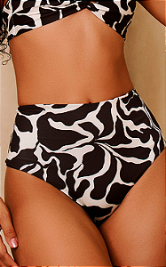 Parte de baixo biquíni fio hot pant lycra crepúsculo