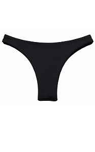 Biquini fio duplo preto tecido lycra