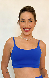 Top fitness alça fina