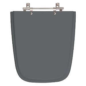 Assento Sanitário Poliester Aero Cinza Quartzo para vaso Ideal Standard