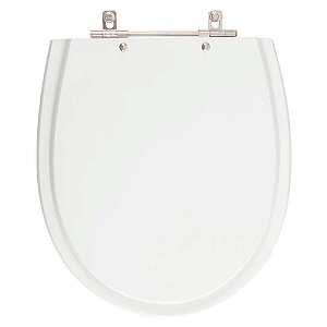 Assento Sanitário Poliester Polo Branco para vaso Hervy