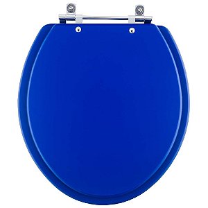 Tampa de Vaso Convencional / Oval Azul Para todos os fabricantes de louças
