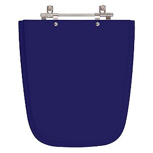 Assento Sanitário Poliester Aero Azul Cobalto para vaso Ideal Standard