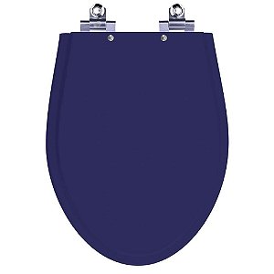 Assento Sanitário Laqueado Soft Close Victoria Cobalto (Azul Escuro) para vaso Ideal Standard