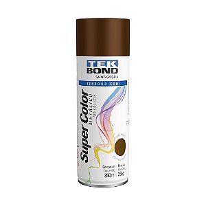 TINTA SPRAY MARROM 350ml - TEKBOND