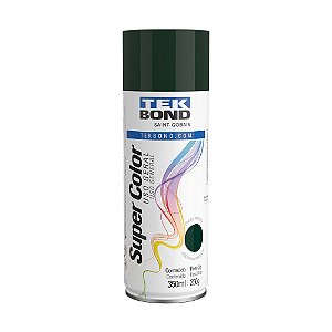 TINTA SPRAY VERDE ESCURO 350ml - TEKBOND