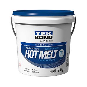 COLA HOT MELT TRANSPARENTE TEK BOND - 2,3KG