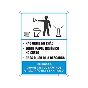 Placa Procedimento Masculino  15x20