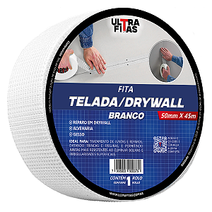 Fita Telada Drywall - 50mm x 100 Metros