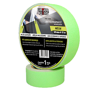 Fita Antiderrapante 50 mm X 15 metros - Neon Vagalume