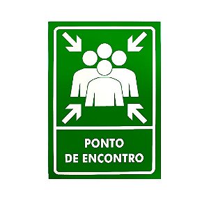 Placa Ponto de Encontro - S44