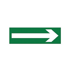Placa Direção de Rota Saída Direita - C1