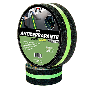 Faixa Fita Lixa Adesiva Antiderrapante 50 mm X 05 metros - Faixa Fotoluminescente - Vagalume