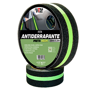Faixa Fita Lixa Adesiva Antiderrapante 50 mm X 20 metros - Faixa Fotoluminescente - Vagalume