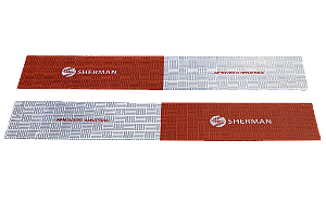 Faixa Refletiva Carroceria de Caminhão 5cm X 30cm - Direita