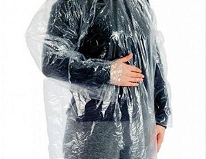 CAPA DE CHUVA DESCARTÁVEL - TAMANHO ÚNICO