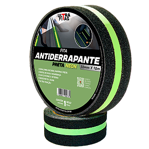 Fita Antiderrapante 50 mm X 10 Metros - Faixa Fotoluminescente