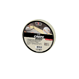 Fita Crepe 18mm X 50 m - Bege