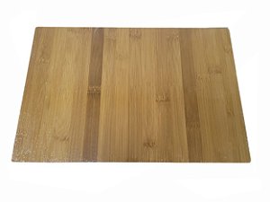 Tábua De Queijo Travessa De Bambu Petisco Retangular 36 x 24 cm