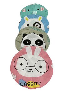 Touca Infantil Para Banho Animais - Kit Com 4