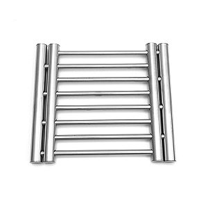 Descanso de Panela Extensível em Aço Inox Suporte Ajustável
