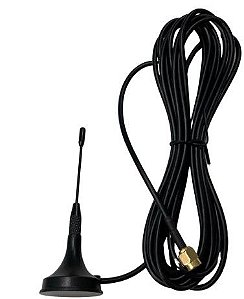 Antena GSM GPRS para SIM900A SIM908 com Conector SMA e Cabo