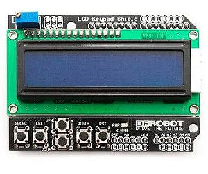 Display LCD 16 X 2 com botões