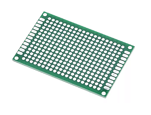 Placa Ilhada dupla face  4x6