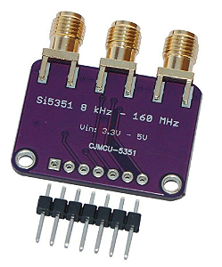 Módulo Gerador de Frequência 8KHz / 160MHz - SI5351