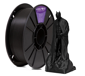 Filamento PLA Preto Velvet High Speed 1Kg