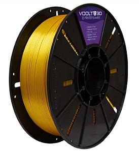Filamento PLA Dourado V-Silk High Speed 1Kg