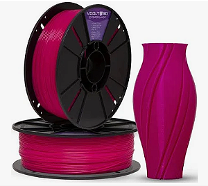 Filamento PLA Rosa Púrpura  Voolt3D  High Speed 1Kg