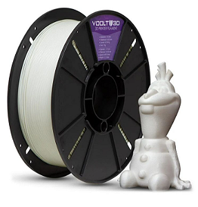 Filamento PLA Branco Off White Velvet High Speed 1Kg