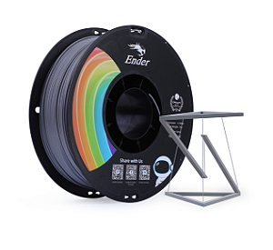 Ender PLA+ 1.75mm 1KG Cinza