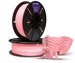 Filamento PLA Rosa Bebê Velvet High Speed Premium - 1Kg