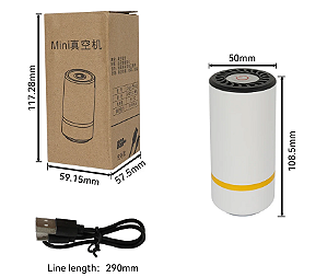 Bomba de Vacuo + bags para Filamentos 3D