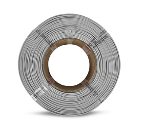 REFILL FILAMENTO PLA FOSCO CINZA 1KG 1.75MM BAMBULAB