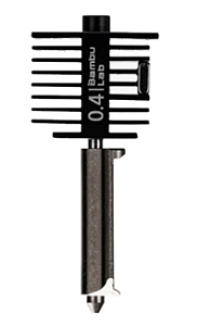 Hotend Bico De Aço Endurecido 0.4MM BAMBU LAB A1, A1 MINI - FAH019-Originais