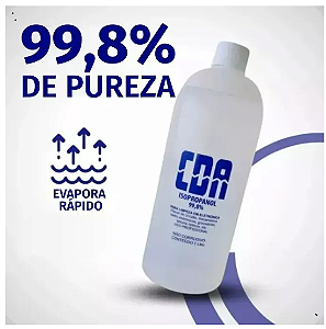 Alcool Isopropílico Cda Puro 99,8% 1 Litro