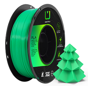 Filamento Pla Verde 1kg SGS Para Impressora 3d 1.75mm