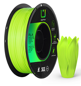Filamento Pla Verde Limão 1kg SGS Para Impressora 3d 1.75mm