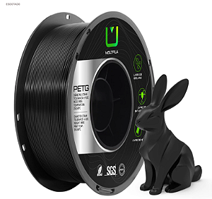 Filamento Petg Preto 1kg Para Impressora 3d 1.75mm