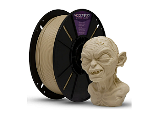 Filamento PLA Bege Caucasiano Velvet High Speed 1Kg