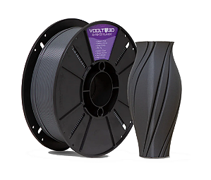 Filamento PLA Cinza Grafite High Speed 1Kg