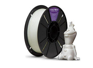 Filamento PLA Branco Off White Velvet High Speed 1Kg