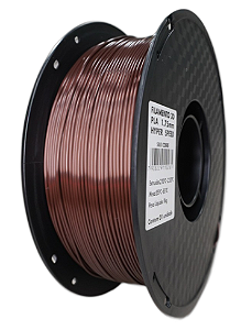 Filamento PLA Silk Cobre 1kg 1.75mm Para Impressora 3D Brilho Metálico